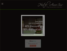 Tablet Screenshot of hotelarcoiris.com